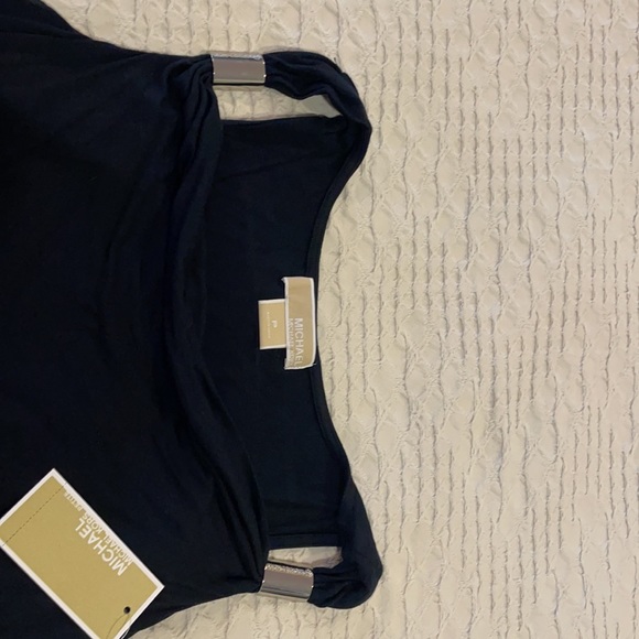 Michael Kors navy fashion basics tank top in Petite - Picture 4 of 4